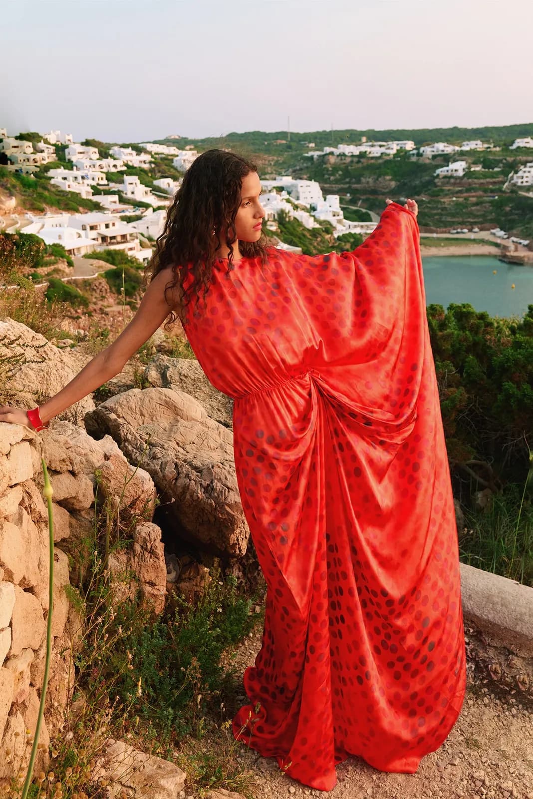 Editorial Mediterranean cliffside environment set